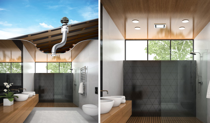 Remove Steam, Condensation and Odour with a Schweigen Quiet Bathroom Fan