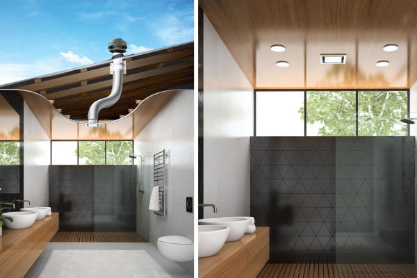 Remove Steam, Condensation and Odour with a Schweigen Quiet Bathroom Fan