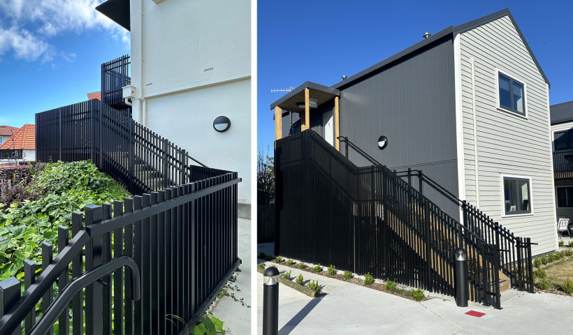 Clean Lines of Euro Fin Balustrading Combine Safety and Style in Two Hawkes Bay Projects