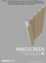 InnoScreen Installation Manual Concealed Lock In Fixing V4 pdf