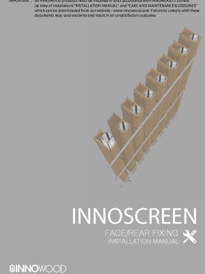 InnoScreen Installation Manual Face Rear Fixing V4 pdf