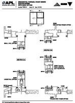 APL Residential Thermal Heart Sliding Doors Drawings pdf