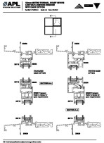 APL MetroTH Centrafix Awning Windows Drawings pdf