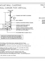 RI RSC W003A SLIMCLAD STANDARD EXTERNAL CORNER FOR VERTICAL CLADDING pdf