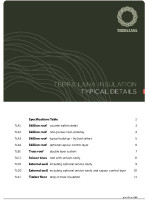 Terra Lana wool insulation technical diagrams pdf