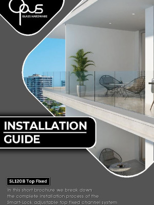 Smart Lock SL120B Top Fixed Channel Installation Guide pdf