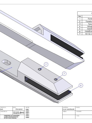 Kaweka Spigot BelAire Designer Fencing CAD Drawing pdf