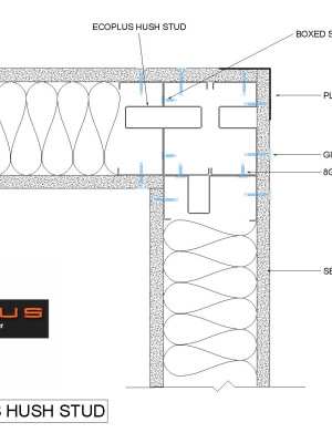 External Corner ECOPLUS HUSH STUD pdf