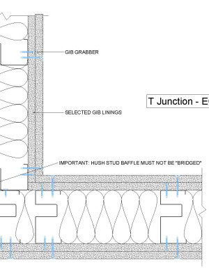 T Junction ECOPLUS HUSH STUD Square Stop 2 Layer pdf