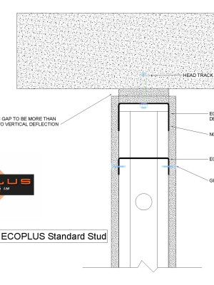 Deflection Head Track 1 Layer ECOPLUS Standard Stud pdf