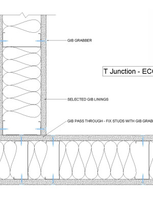 T Junction ECOPLUS Standard Stud GIB THROUGH pdf