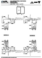 APL Metro Thermal Heart Sliding Door Cfx Drawings pdf